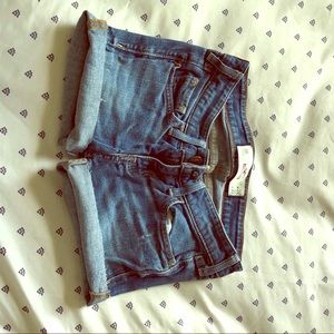 Pair of hollister jean shorts!!!!